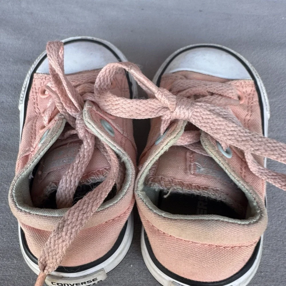 Size 4c - Converse Chuck Taylor All Star Low Top Infant Pink Toddler Baby Kids